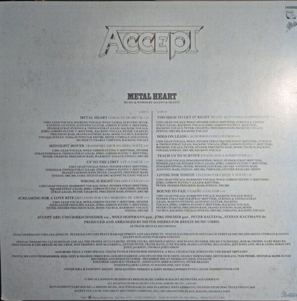 Accept – Metal Heart - Image 3